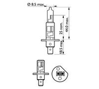 Philips LongLife EcoVision 12258LLECOC1 Vida útil más larga