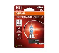 Bombilla H11 12V 55W PGJ19-2 OSRAM Night Breaker Laser Apto para Coche