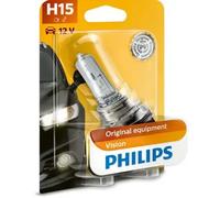 Bombilla H15 12580B1 PHILIPS para SEAT VW FIAT MERCEDES-BENZ SKODA AUDI FORD BMW