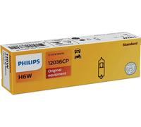 Bombilla H6W 12036CP PHILIPS para SAAB FORD LAND ROVER BMW ALPINA ALFA ROMEO VW