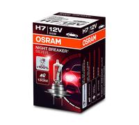 Bombilla H7 12V 55W PX26d 1500lm OSRAM Night Breaker Plata Apto para Coche