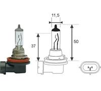 Bombilla H8 002547100000 MAGNETI MARELLI