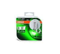 2x Osram H11 Ultra Life Halógeno 4 x vida más larga 64211ULT-HCB