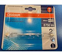 Bombilla Halógena Osram Superstar R7s 230V 400W=500W Clara Hecha En Alemania