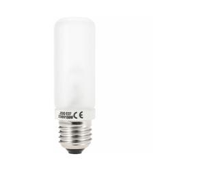 Bombilla halógena para flash de estudio, acabado mate que garantiza un alto brillo y una mayor vida útil, 150 W, base de rosca Edison estándar.