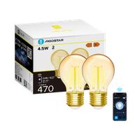 Bombilla inteligente de filamento G45 CCT (2 UDS.) (WIFI + Bluetooth)