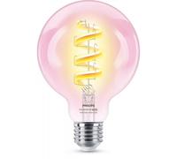Bombilla inteligente Philips PHI WFB 40W G95 E27 822-65 RGB CL Wi-Fi/Bluetooth Regulable
