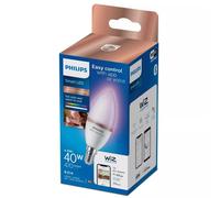 Bombilla inteligente Philips Vela C37 E14 4.9 W regulable WiZ luz blanca a fría