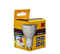 BOMBILLA KODAK LED DICROICA GU10 - 400LM - CALIDO 3000K - 5W=50W - NO REGULABLE