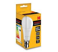 BOMBILLA KODAK LED GLOBO A60 - E27 - 480LM - CALIDO 3000K - 6W=40W - NO REGULABLE