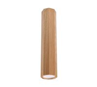 Bombilla Lámpara de Techo Madera B: 6 CM H:30CM Angosto GU10 Blendarm Salón Piso