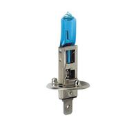 Bombilla Lámpara Halógena H1 55W 12V Base P14,5s Azul-Xe Luz Blanca Homologada
