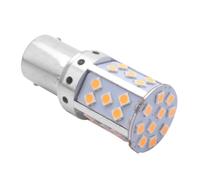 Bombilla LED 1156 Ba15S P21W 3030 35 SMD Canbus para intermitentes de coche, iluminación ámbar, 12 V y 24 V