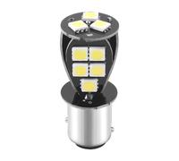 Bombilla LED 1157 P21W BAY15D 5050 18 SMD para luz de freno trasera, blanca
