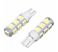 Bombilla LED 12V 10W casquillo W2,1x9,5D cuña blanco SMD (intermitente) (par)