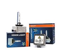 Bombilla LED 2 piezas OEM D8S 25W 4300K 6000K 8000K HID Bombilla de xenón para la lámpara de faro del coche (color: 4300k, tamaño: D8S)