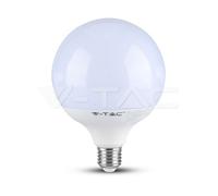 V-TAC Bombilla LED Globo E27-22W (Equivalente a 155W) G120-2600 Lumen - Bombilla LED Máxima Eficiencia y Ahorro Energético - 3000K Blanc Cálido