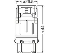 Bombilla LED 3157DWP-2BL OSRAM