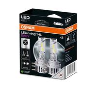 OSRAM LEDriving HL EASY ≜ H15, lámpara LED de luz de carretera y de cruce, blanco frío 6500K, no necesita accesorios, solo para uso todoterreno, sin ECE, 2 lámparas