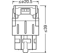 Bombilla LED 7515DRP-2BL OSRAM