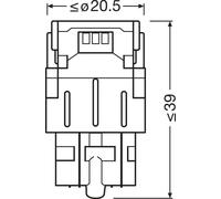 Bombilla LED 7515DWP-2BL OSRAM