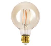 Bombilla LED Ámbar (E27, No regulable, Blanco cálido, 330 lm, 4 W, G95)