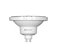 Bombilla LED AR111 DOLE GU10, 15 W, 230 V, 45°, tono cálido, 2700 K, reflector QR111