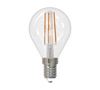 Bombilla LED Arcchio, a gota, casquillo E14, 4 W, transparente, 2700 K True