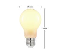Bombilla LED Arcchio A60, E27, 6 W, 2700 K, opalina, atenuable EC:EPREL:979752
