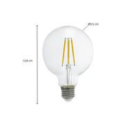 Bombilla LED Arcchio Globe G95 E27, 3,8 W, 3000 K, filamento EC:EPREL:1469850