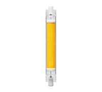 Bombilla LED Arcchio tipo tubo, R7s, 9 W, 3000 K, 11,8 cm, transparente