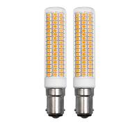 Bombilla LED B15D de repuesto para Osram Halolux Ceram, 120 W, 100 W, B15D, sin parpadeo, 230 V, 1150 lm, blanco cálido 3000 K, no regulable, cristal transparente, 1 unidad