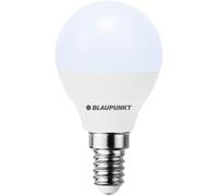 Bombilla LED Blaupunkt G45 Bola, base de rosca E14, 6W, sustituye de 50W, Blanco frío 6000K, luz fría, no regulable, 595 lúmenes, interior exterior, 1 unidad (paquete de 1)