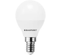 Bombilla LED Blaupunkt G45 Bola, base de rosca E14, 6W, sustituye de 50W, natural 4000K, luz natural neutra tipo luz diurna, no regulable, 595 lúmenes, interior exterior, 1 unidad (paquete de 1)