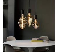 Bombilla LED Calex Organic Evo, E27, 6 W, dorada, atenuable True