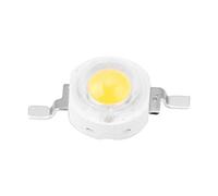 Bombilla LED Chip 100 Unids 3W Granos LED de alta potencia Chips de diodos emisores de luz SMD para accesorios de iluminación de bricolaje Proyector Proyector Luz blanca cálida LED(blanco6000-6500K)