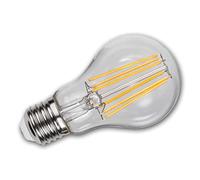 Bombilla LED de filamento E27 con sensor crepuscular, potencia 8W, color de luz blanco cálido, 1050lm, sensibilidad lumínica <30 lux