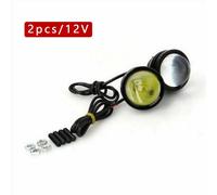 Bombilla LED DRL de coche de 15W Proyector LED ojo de pez blanca de alta potencia Lente de niebla Lámpara diurna Bombilla de reversa NE