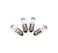 Bombilla LED E10 (5 unidades, CC 3 V, 45 V, para instrumentos, indicador E10, linterna antigua, 0,2