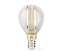 Bombilla LED E14 | G45 | 2 W | 250 lm | 2700 K | Blanco Cálido | 1 uds. | Claro