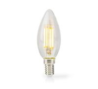 N LBFE14C352 - Lámpara de filamento LED E14, 4,5 W, 470 lm, 2700 K, aten