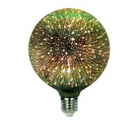 Bombilla led e27 4w 230vac globo verde