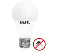 Bombilla LED E27 A60 220V 10W Blanco F. 6000K + Blanco Q. 3000K + Anti-Mosquito 800Lm - MATEL