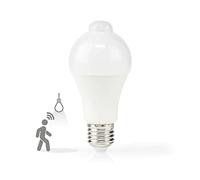 Bombilla LED E27 | A60 | 4.9 W | 470 LM | 3000 K | Blanco | Escarchado | Detección de Movimiento | 1 uds.