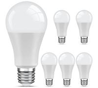 Bombilla LED E27, Blanco Calido 2700K, 13W Equivalente a 100W 1500LM, Bombilla Clásica Edison con Casquillo Gordo Estándar E27, No Regulable, Bajo Consumo, Lot de 6