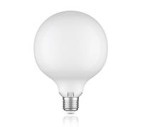 Bombilla LED E27 G125 blanco cálido (2700 K) 6,2 W 845lm vidrio esmerilado