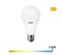 EDM BOMBILLA STANDARD LED E27 24W 2700lm 6400K LUZ FRIA Ø7x13,6cm