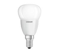 Bombilla LED esférica cristal Osram E14 blanco, Juego de 2, cristal, blanco, E14, 5.7 wattsW 240 voltsV