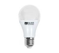 Bombilla led eco decorativa silver electronics estandar 10w=85w - e27 - 2700k - 820 lm - 180º - luz extra calida - a+