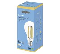 Garza - Bombillas Led de Filamento Decorativa Estándar, Luz cálida 2700K, Casquillo E27, 18W 2500 lúmenes, (461087)